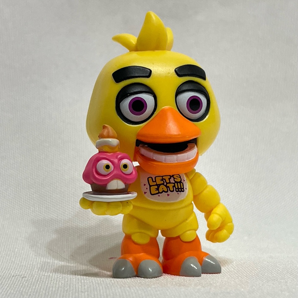 2.5” FNAF Funko Mystery Minis Five Nights At Freddy’s Chica Figure EUC